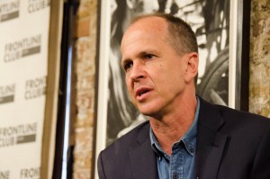 Peter Greste, Frontline Club 19 February 2015. Photo Richard Nield